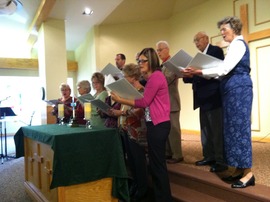 Choir singing Choir singing